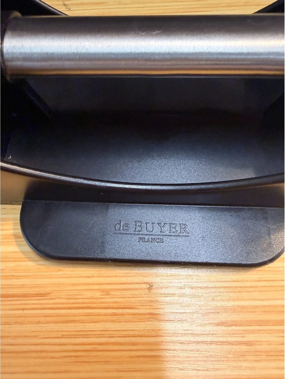 De Buyer La Mandoline Pusher Stainless Steel Made In France
